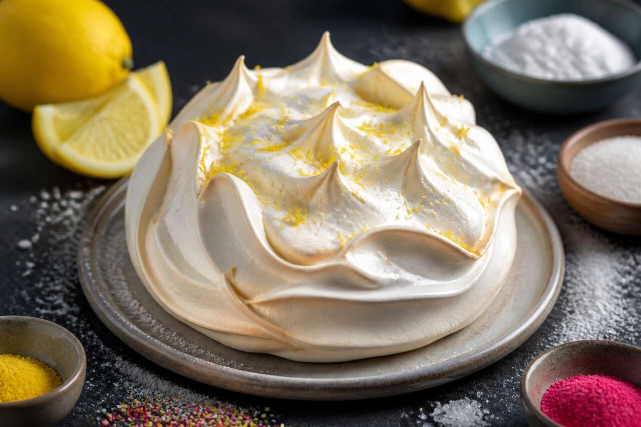 Recette de meringue à l'air : légère et croustillante