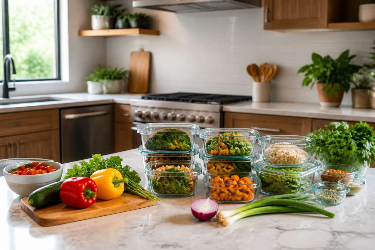 Batch cooking et bases polyvalentes: cuisiner une fois, manger plusieurs fois Batch cooking et bases polyvalentes: cuisiner une fois, manger plusieurs fois