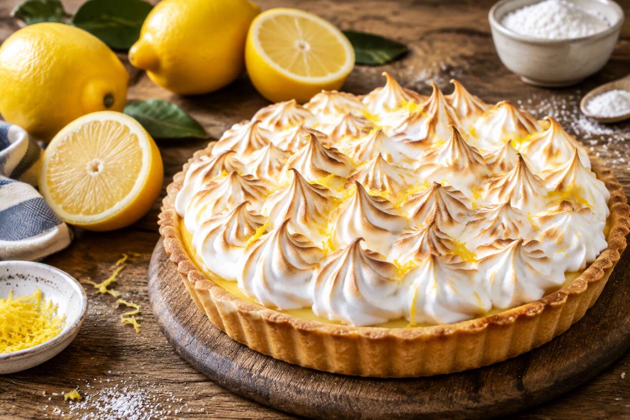 Tarte au citron meringuée simplissime et rapide