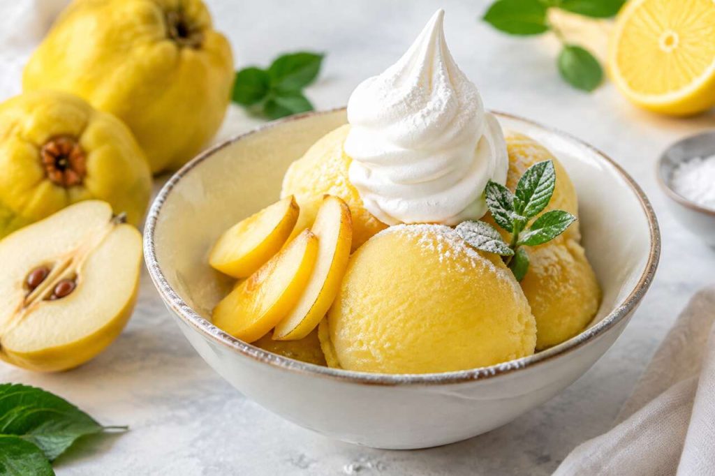 Recette facile de sorbet au coing maison