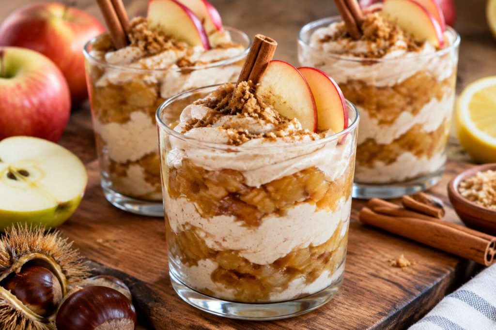 Recette de compote de pommes à la crème de marrons