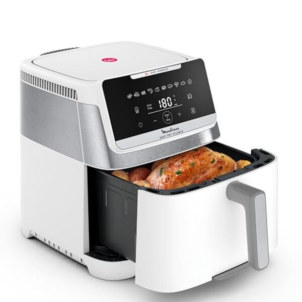 Découvrez notre test détaillé de la friteuse Moulinex Easy Fry Silence 7L : performances, silence et compacité. Avis, prix et caractéristiques. 