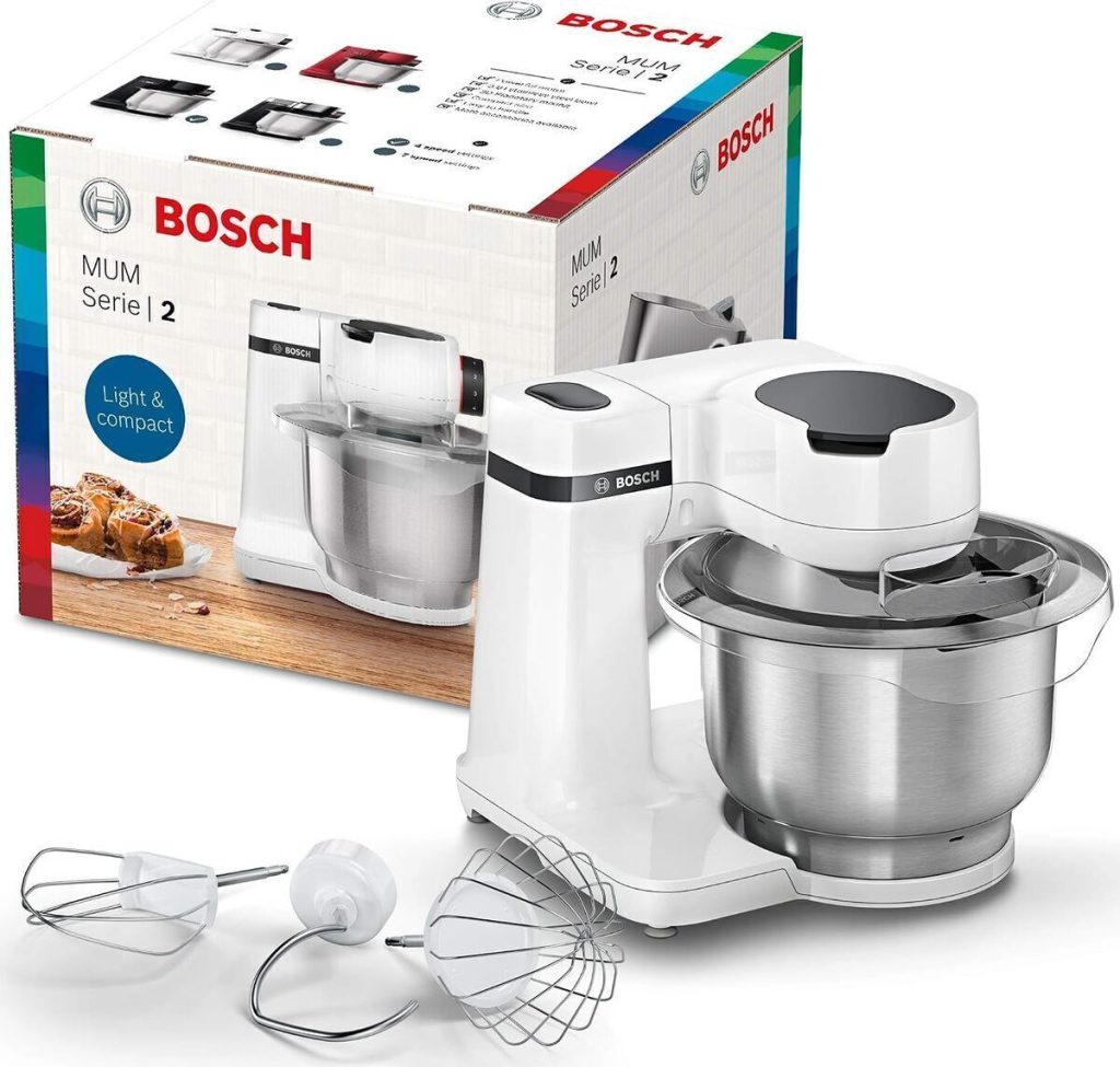 Test Bosch MUMS2EW00 : robot pâtissier puissant et complet