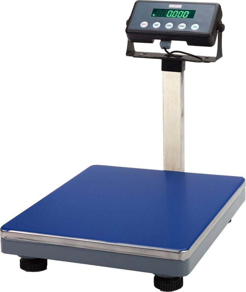 Test de la balance plate-forme DZD DJ-KL 30kg/1g