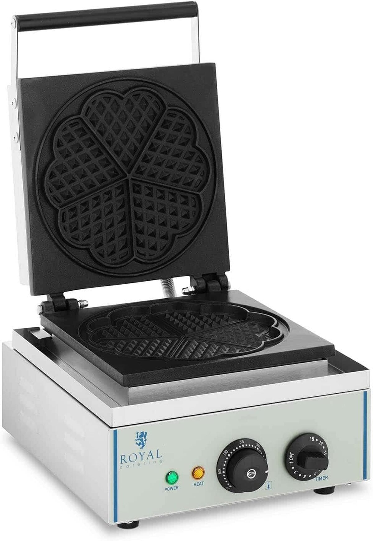 Test du gaufrier cœur 1.500W Royal Catering RCWM-1500-H
