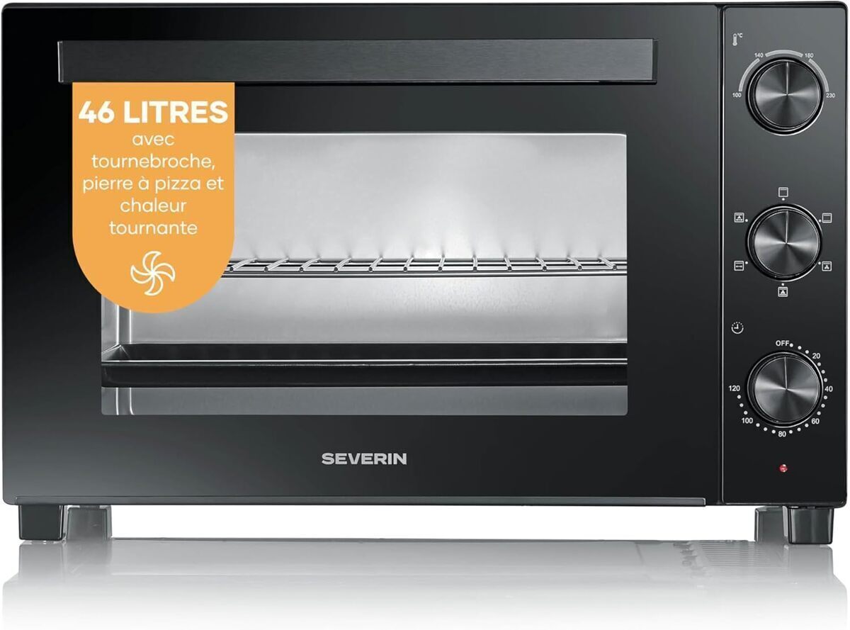 Test du mini-four Severin TO 9025 : efficacité et design