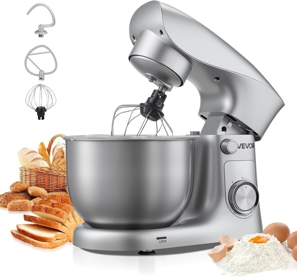 Test du robot pâtissier VEVOR 1500 W : puissance et polyvalence