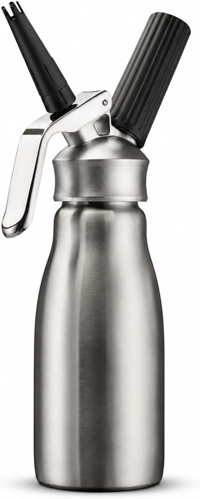 Test : siphon Kayser Pro tout inox 0, 5 L gris