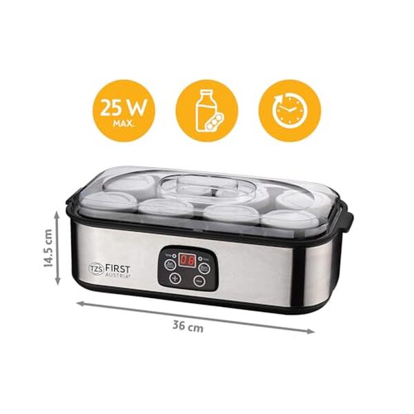 Découvrez notre test détaillé de la yaourtière TZS First Austria 25W avec écran LCD : caractéristiques, avantages et performances pour faire les meilleurs yaourts maison. 