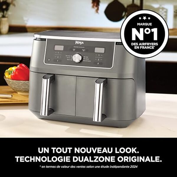Découvrez notre test détaillé de la friteuse Ninja Air Fryer Dual Zone MAX 9, 5 l : performances, capacité, prix et avis pour bien choisir votre appareil. 