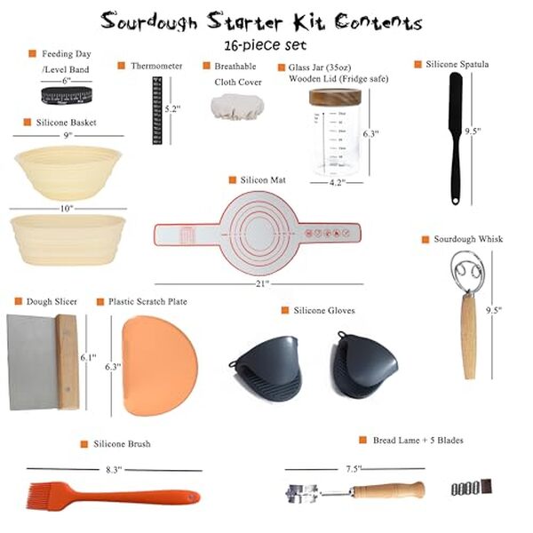 Découvrez notre test complet du kit de démarrage au levain avec pot en verre et accessoires pratiques. Conseils, avis et guide d'utilisation pour débuter le levain. 
