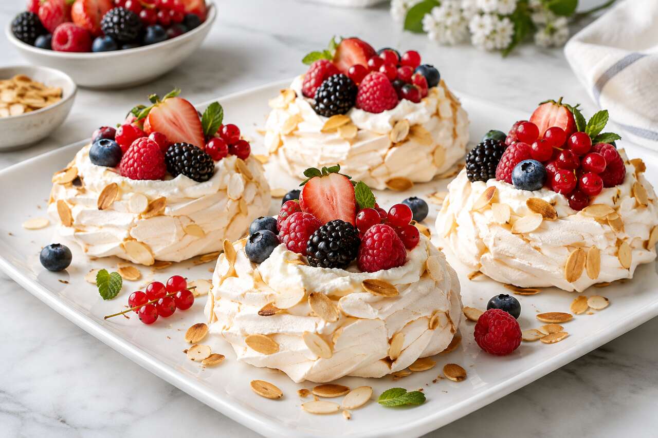 Recette de meringue aux amandes au Thermomix