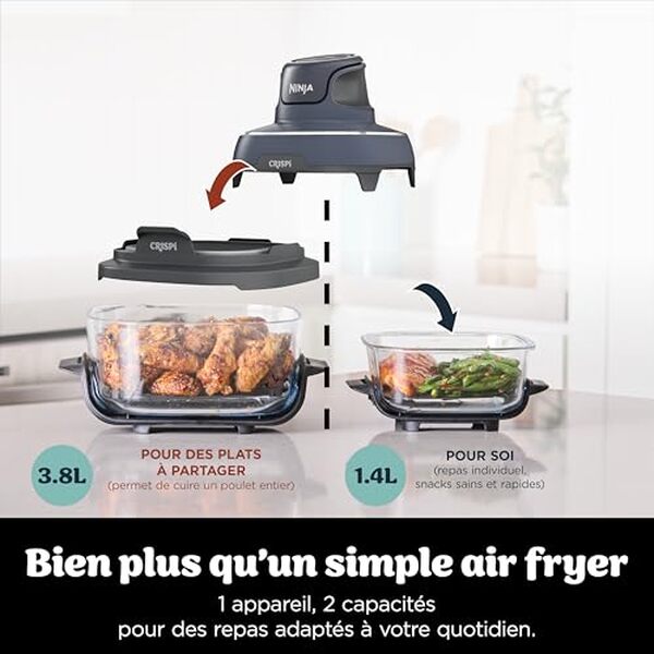 Découvrez notre test détaillé de la friteuse sans huile Ninja CRISPi 3, 8L 1 700 W : performances, avantages et verdict final pour bien choisir. 