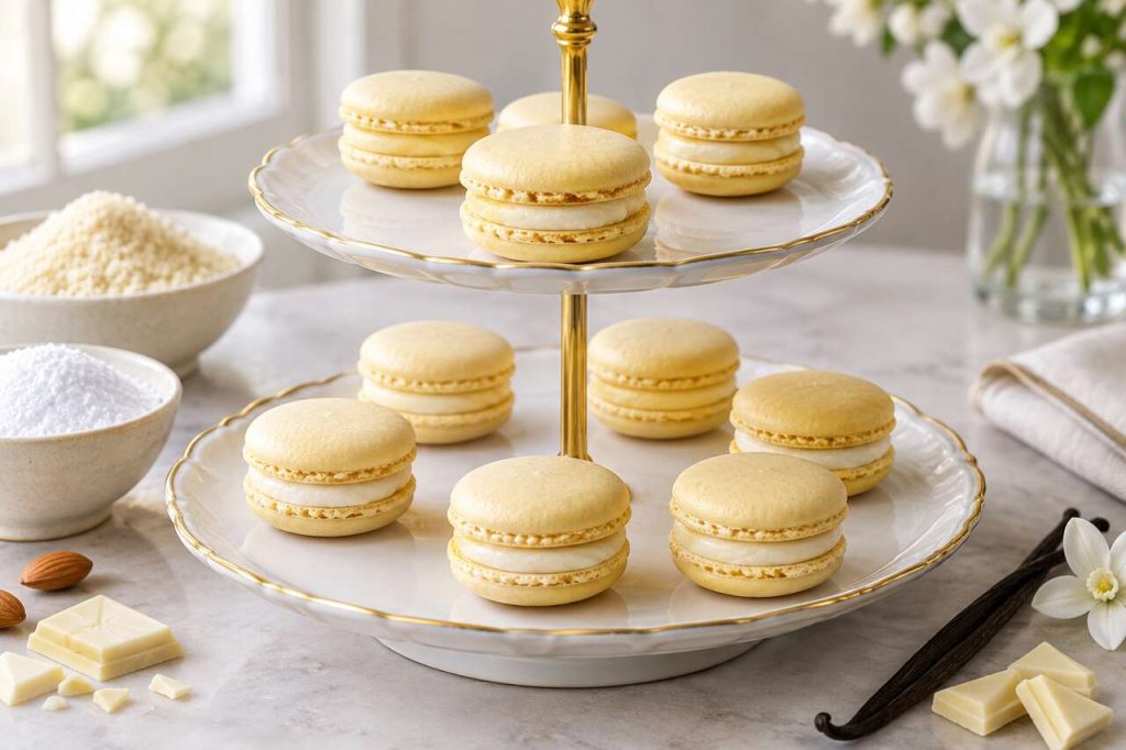 Recette facile de macarons à la vanille