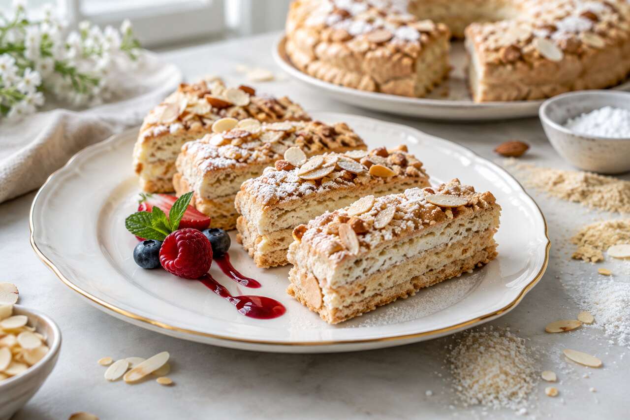 Recette du biscuit fond russe : pas à pas en photos