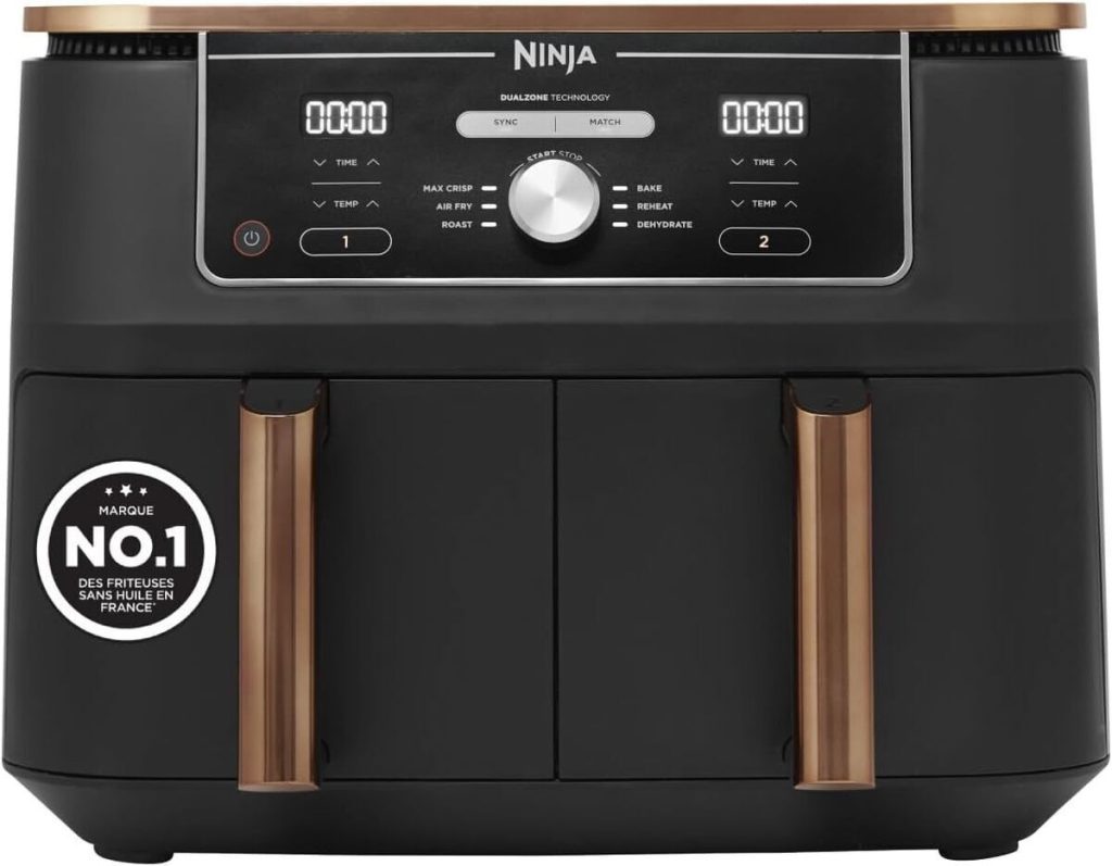 Test de la friteuse Ninja Foodi MAX dual zone 9, 5 l
