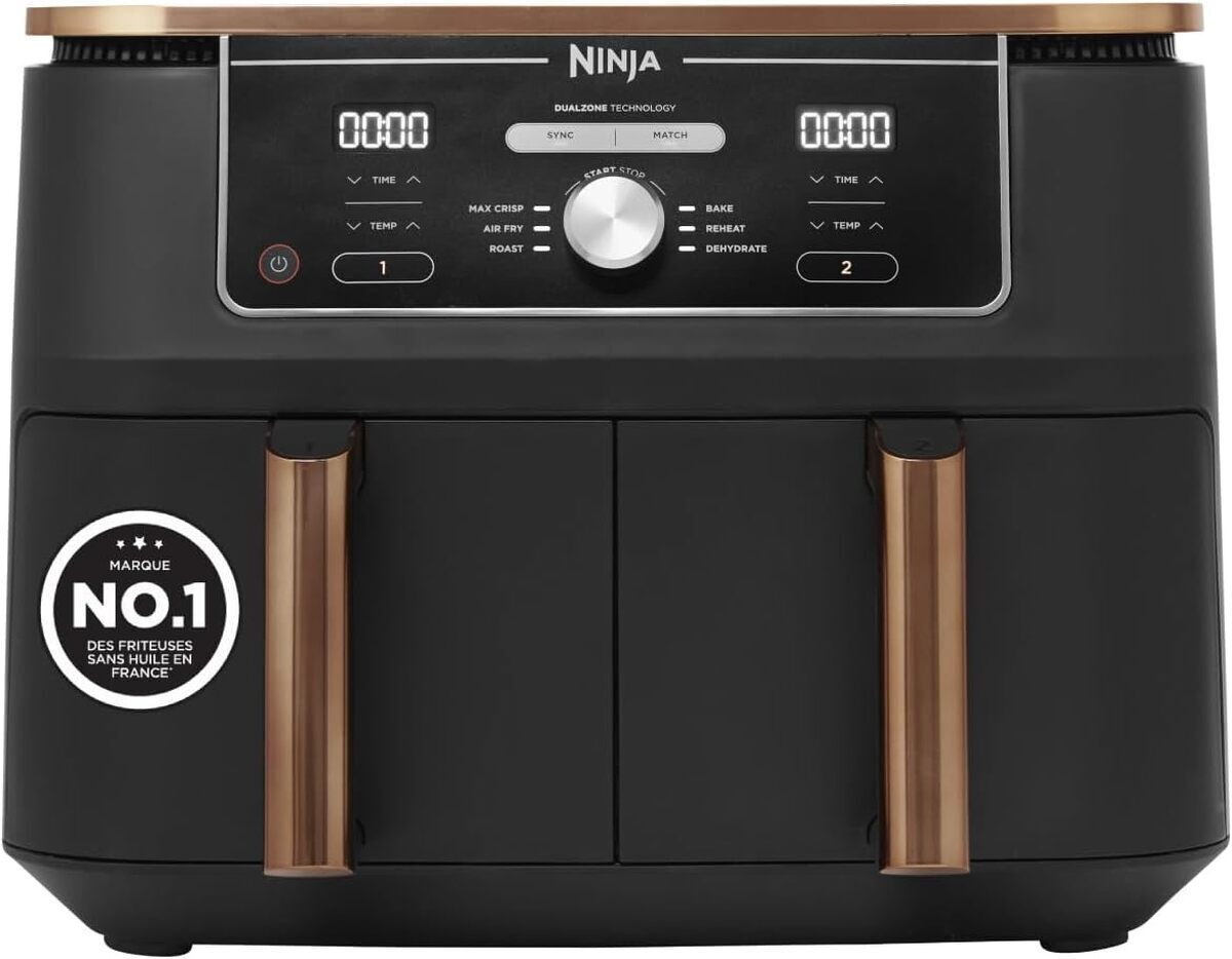 Test de la friteuse Ninja Foodi MAX dual zone 9, 5 l