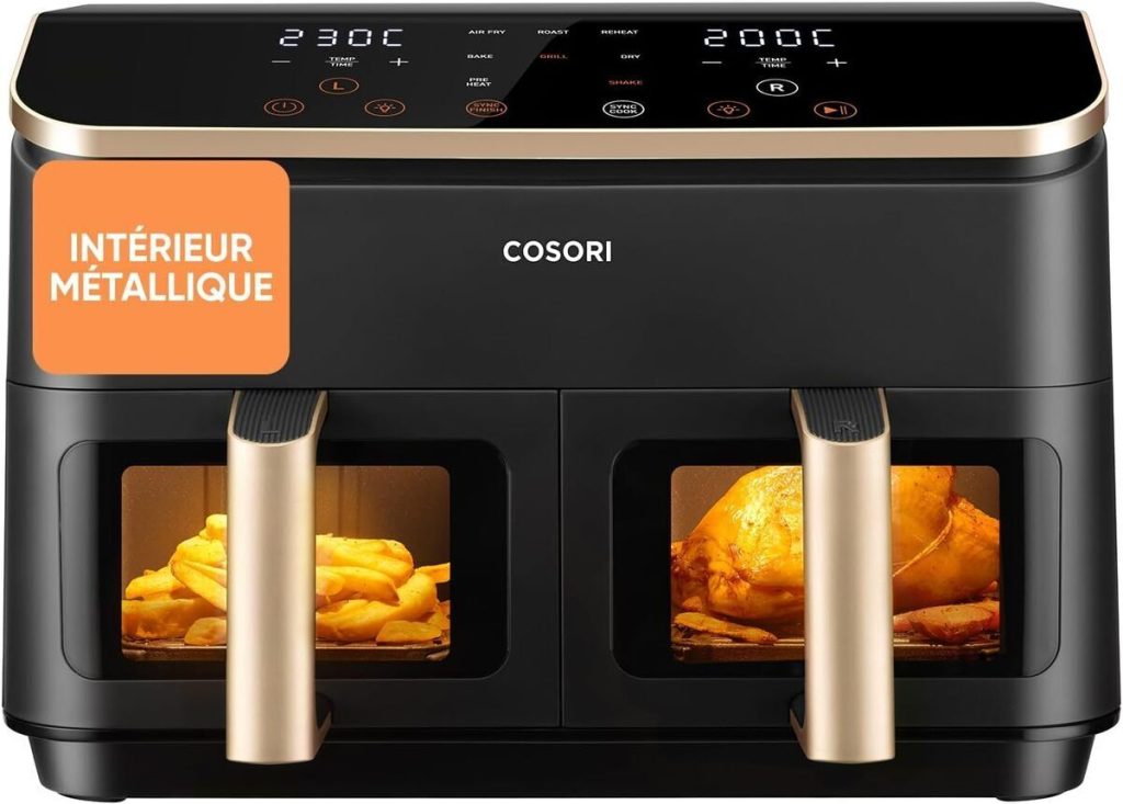 Test de la friteuse sans huile COSORI 8.5L : efficacité et rapidité
