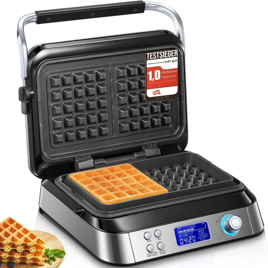 Test du gaufrier pro intelligent : 2 tranches, lED et inox