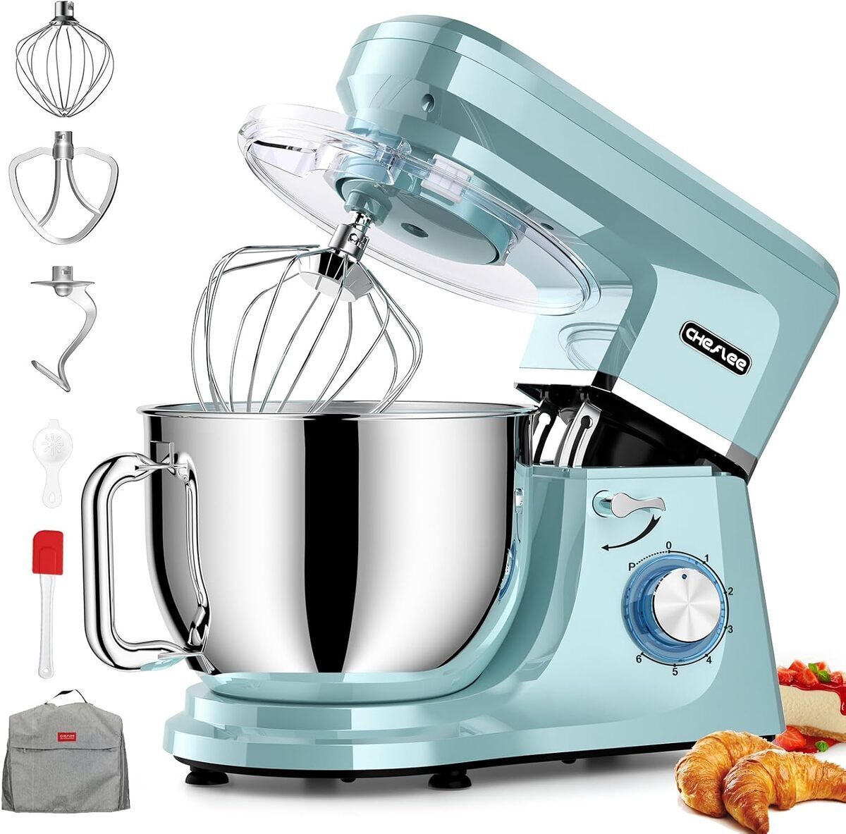 Test du robot pâtissier Cheflee 2000W : puissance et silence