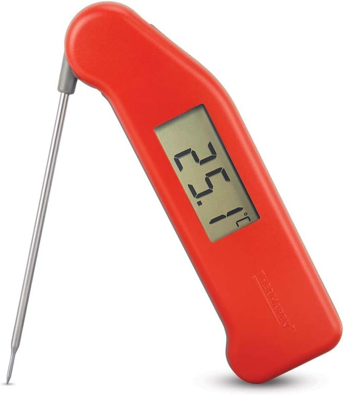 Test du thermomètre alimentaire ETI Thermapen 3 rouge