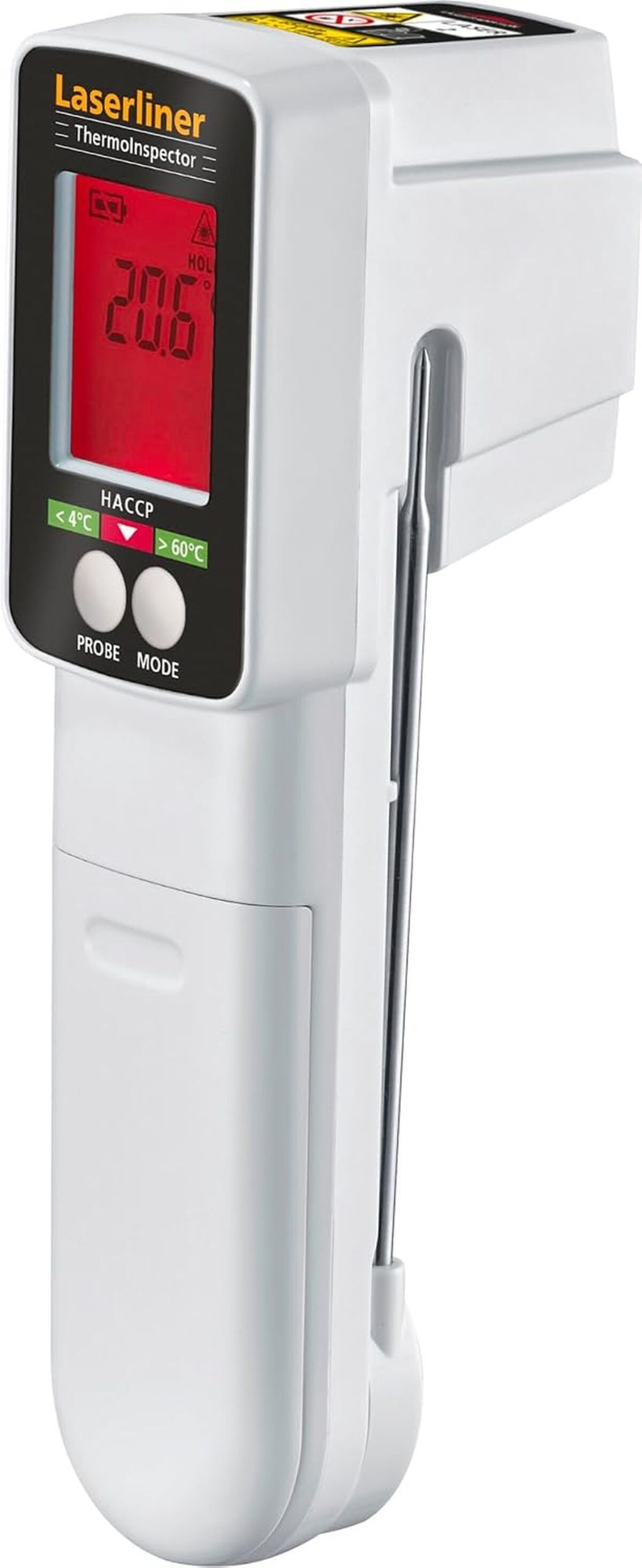 Test du thermomètre Laserliner ThermoInspector : précision pour l'hygiène alimentaire