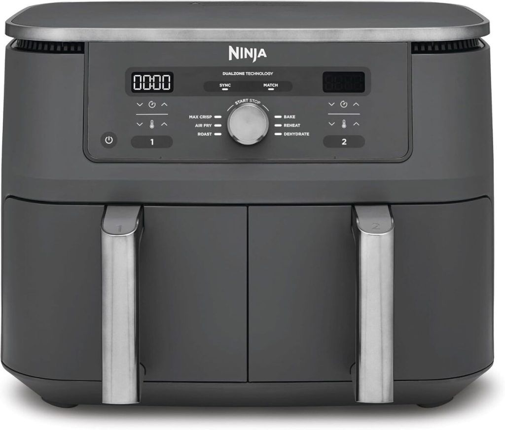 Test : friteuse Ninja Air Fryer Dual Zone MAX 9, 5 l