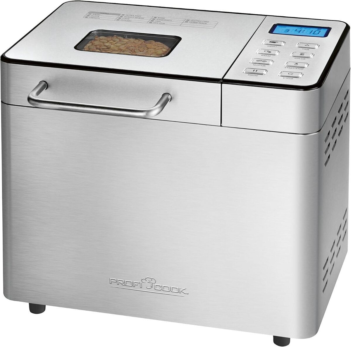 Test : machine à pain ProfiCook PC BBA 1282 acier inoxydable